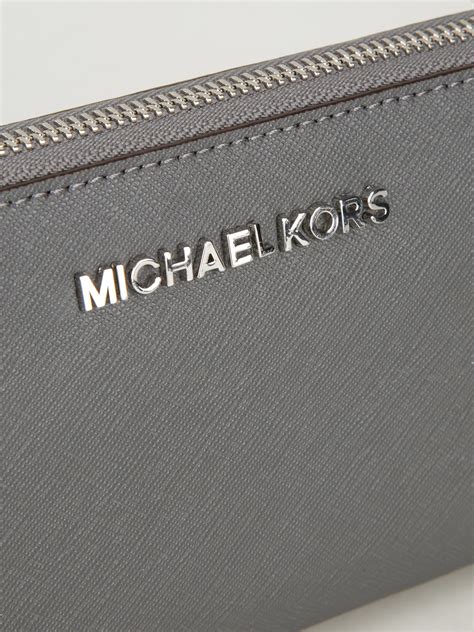 michael kors wallet grey graphite|macy's Michael Kors wallets.